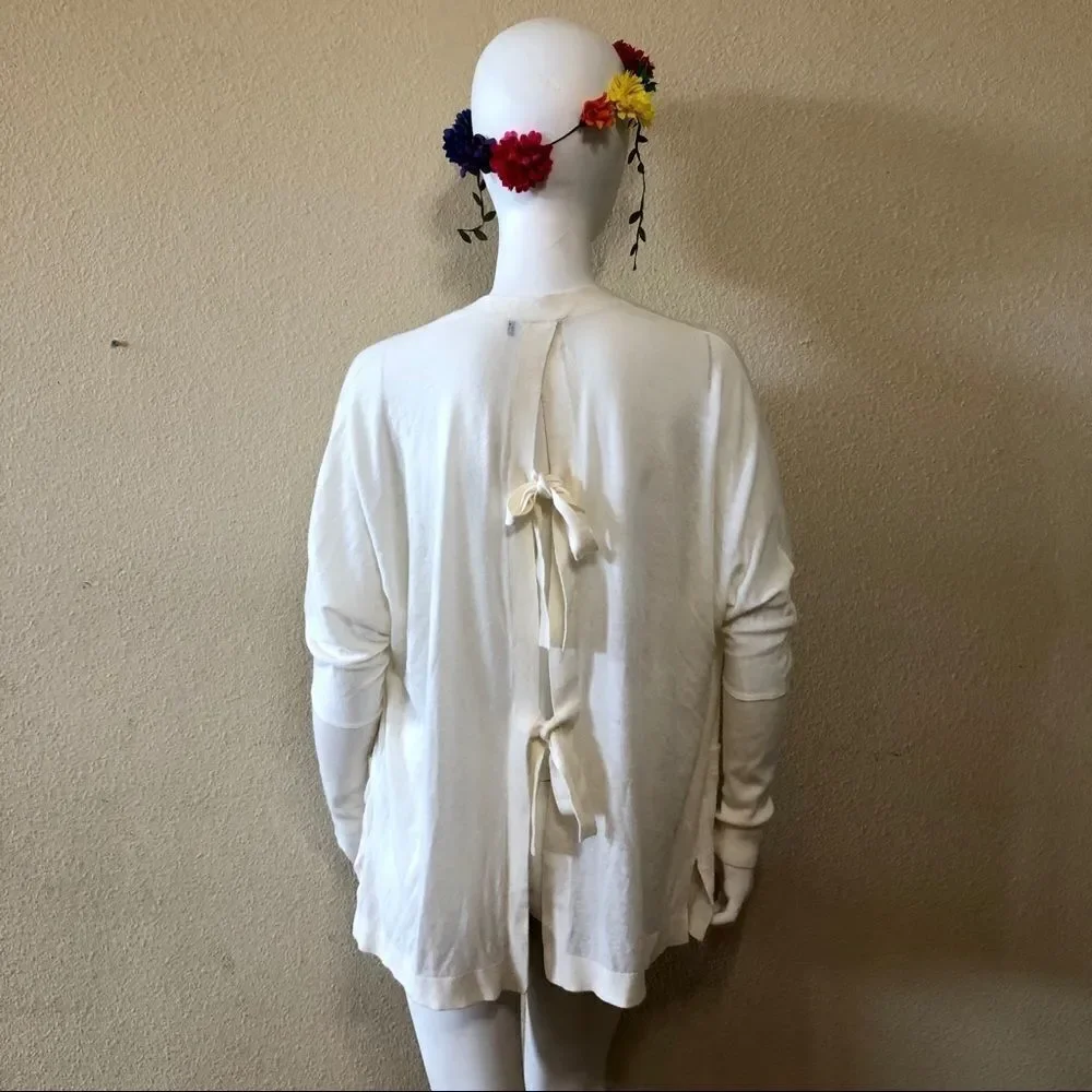 Trouve Tie Back Cardigan Size M/L